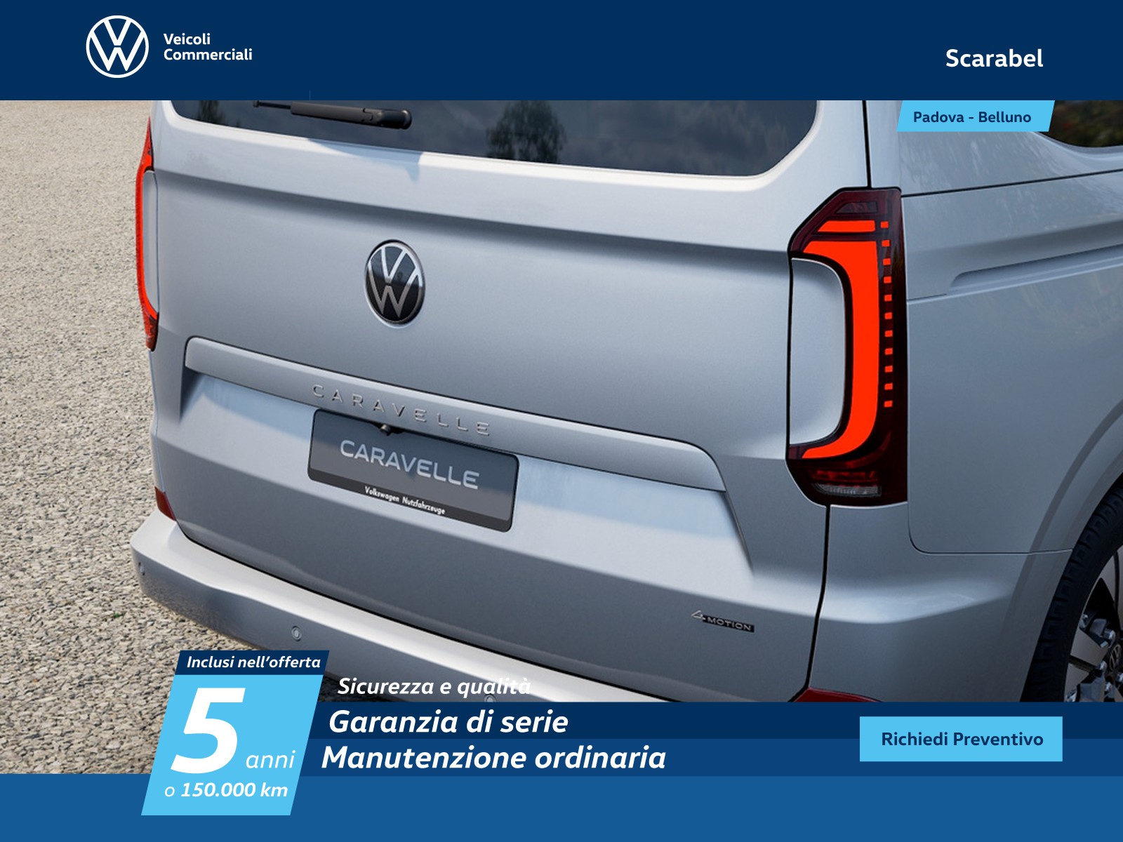 Volkswagen VIC T6 Kombi Caravelle    LIFE PC125 intA8