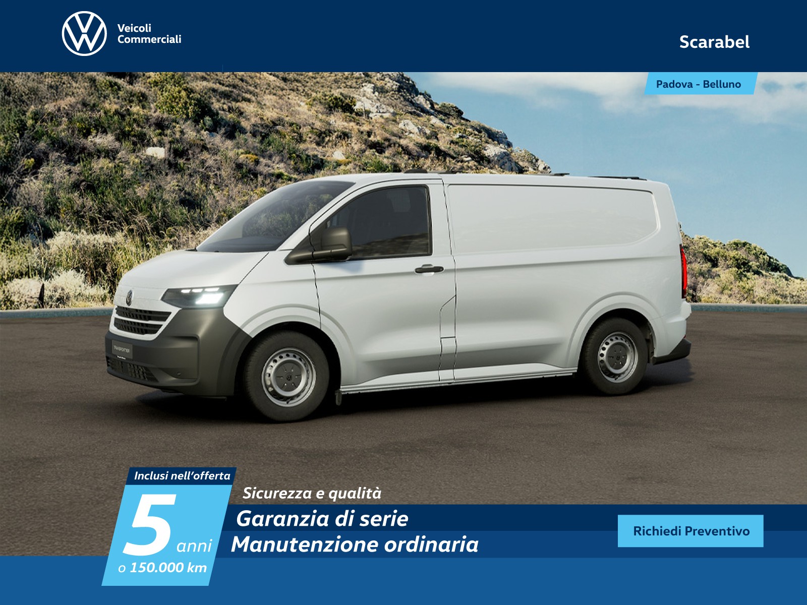 Volkswagen VIC T7 Transporter Transporter  furg PC110ant A8