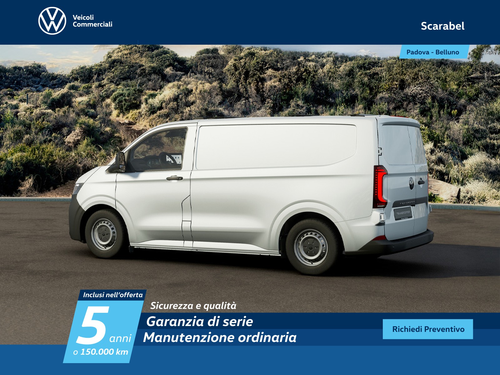 Volkswagen VIC T7 Transporter Transporter  furg PC110ant A8