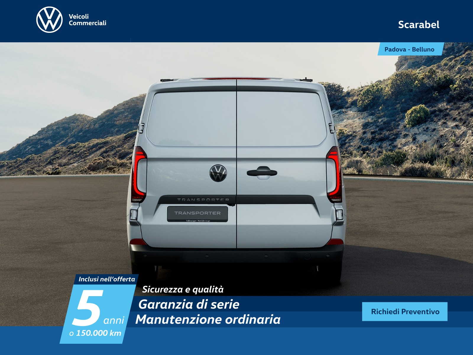 Volkswagen VIC T7 Transporter Transporter  furg PC110ant A8