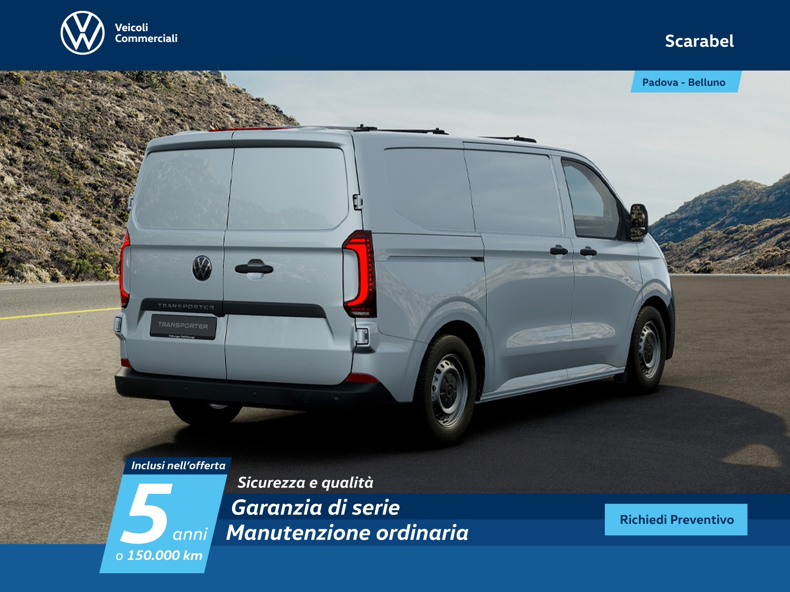 Volkswagen VIC T7 Transporter Transporter  furg PC110ant A8