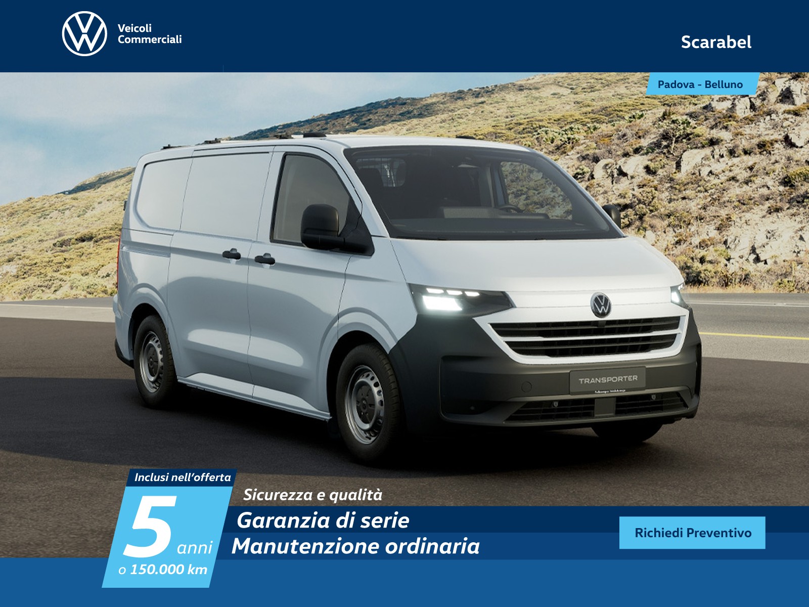 Volkswagen VIC T7 Transporter Transporter  furg PC110ant A8