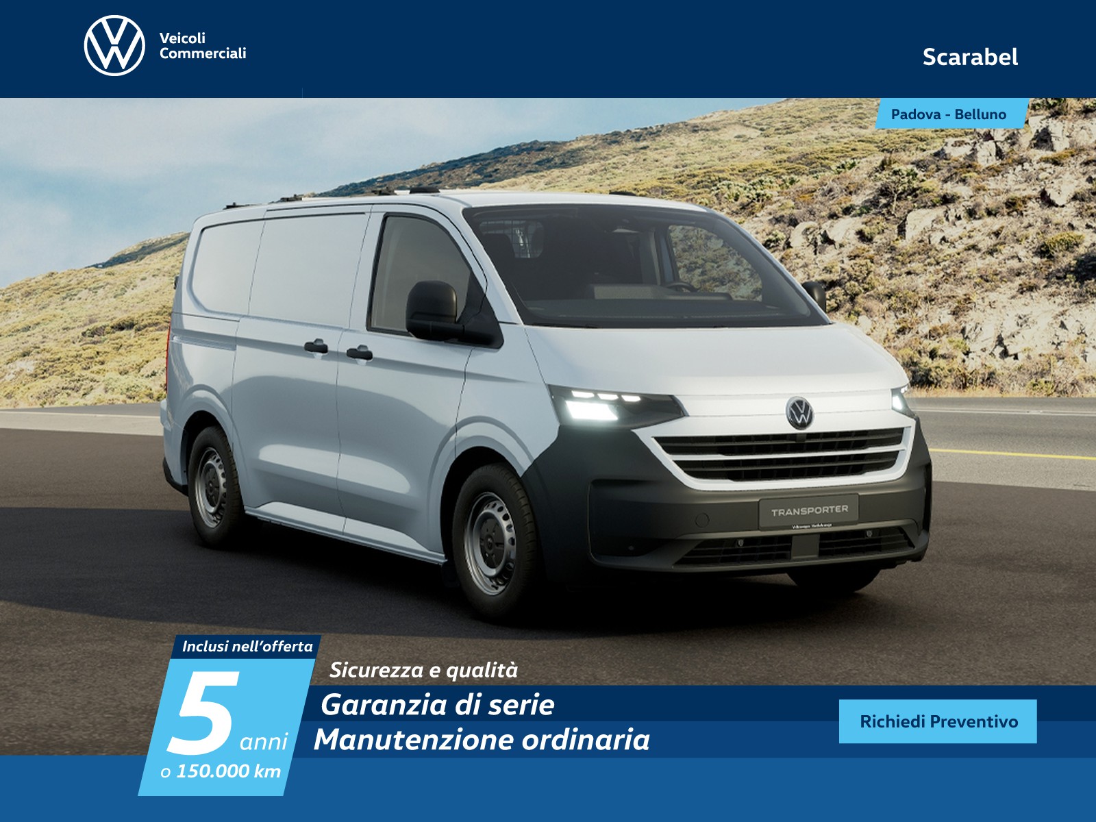 Volkswagen VIC T7 Transporter t7 26 2.0 tdi 150cv l1