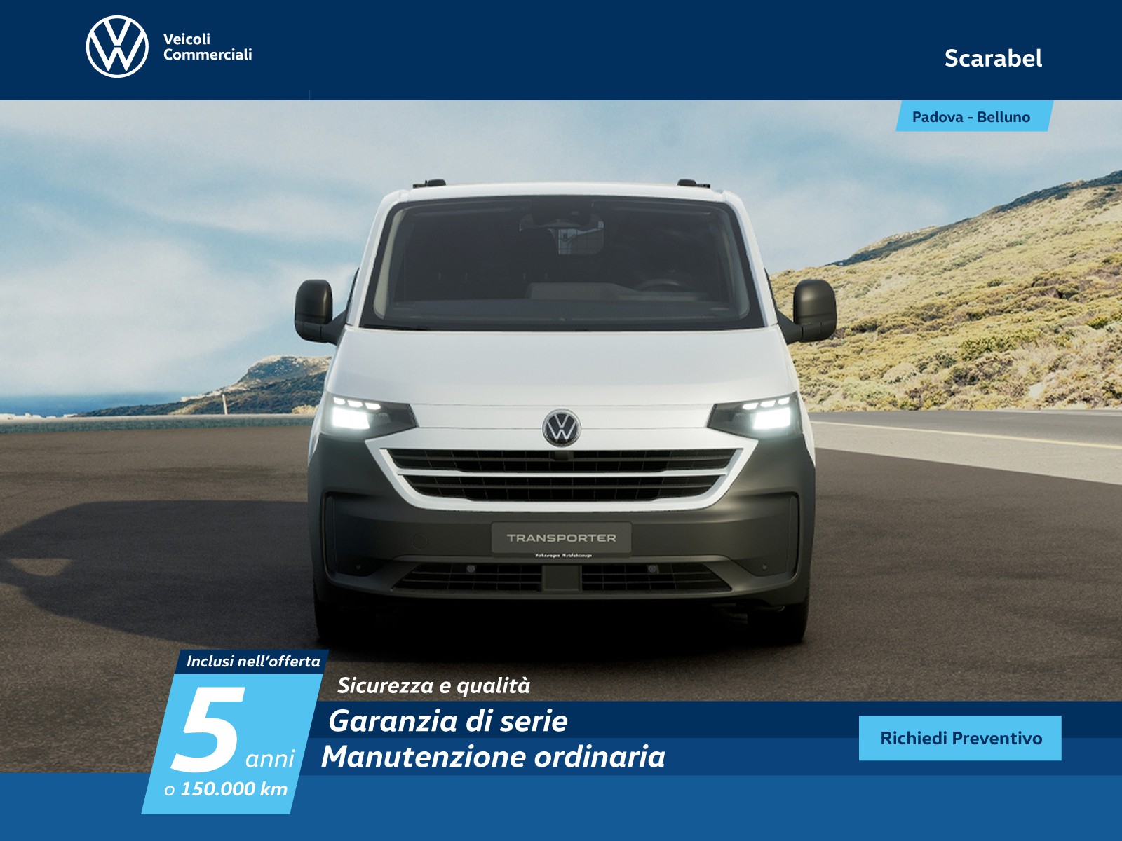 Volkswagen VIC T7 Transporter t7 26 2.0 tdi 150cv l1