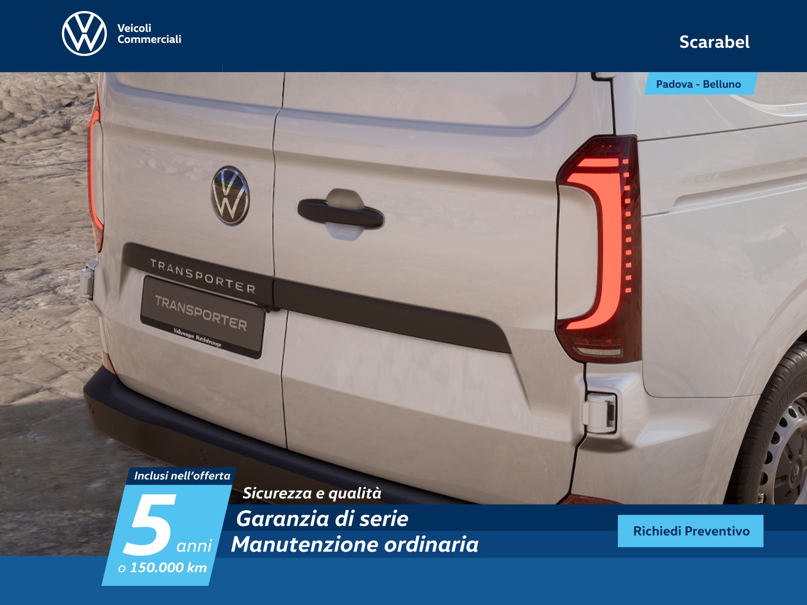 Volkswagen VIC T7 Transporter t7 26 2.0 tdi 110cv l1