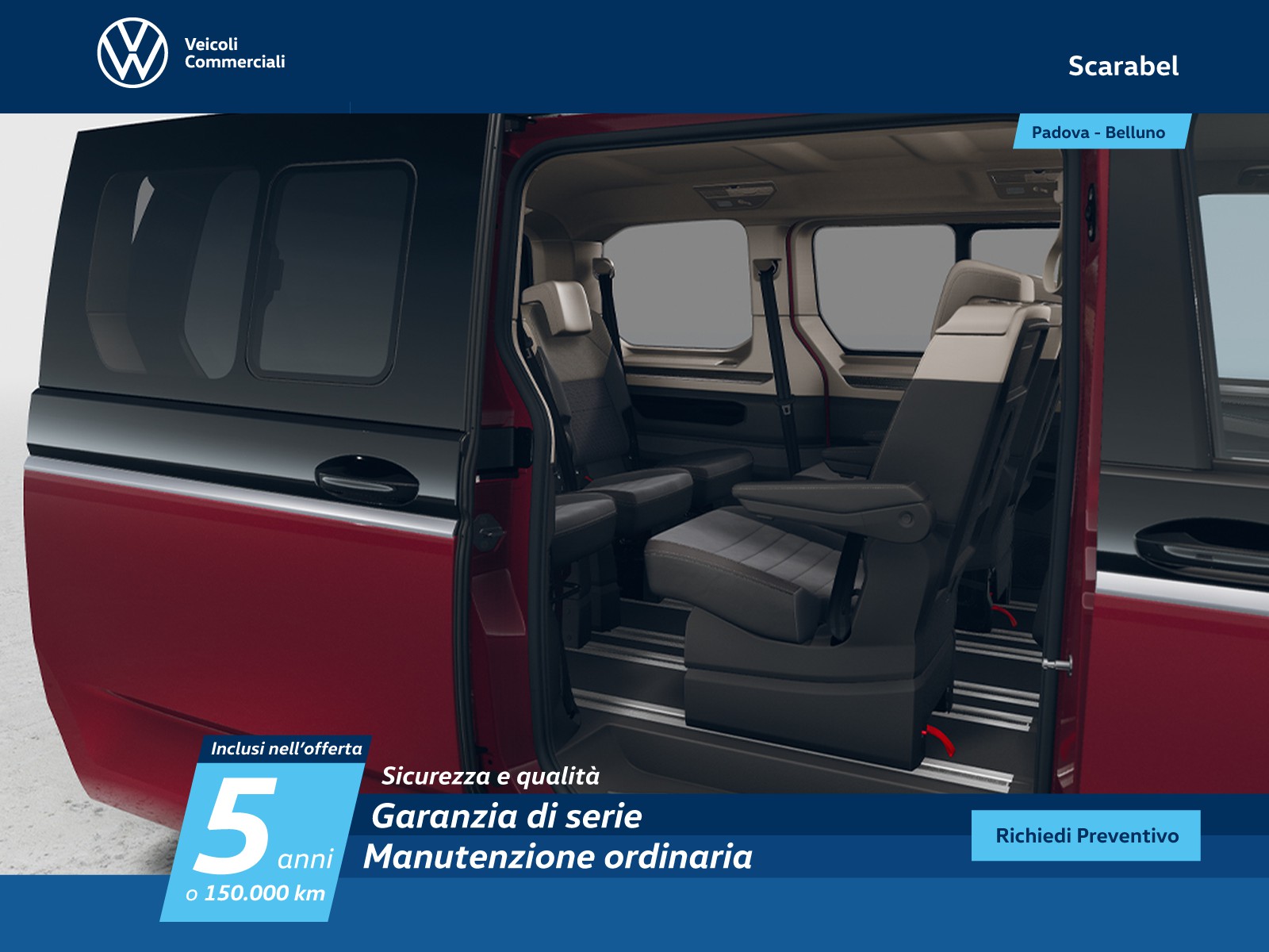 Volkswagen VIC T7 Multivan 2.0 tdi style 150cv dsg 7p.ti