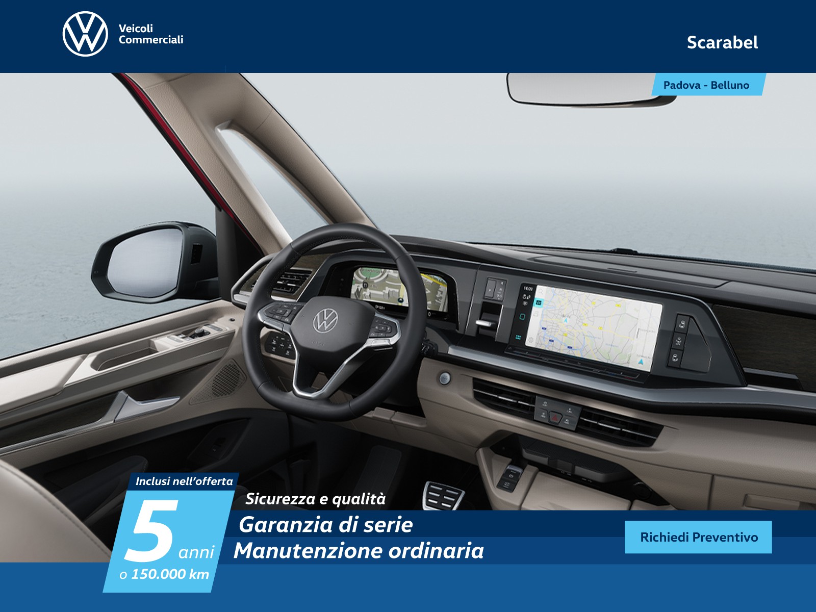 Volkswagen VIC T7 Multivan 2.0 tdi style 150cv dsg 7p.ti