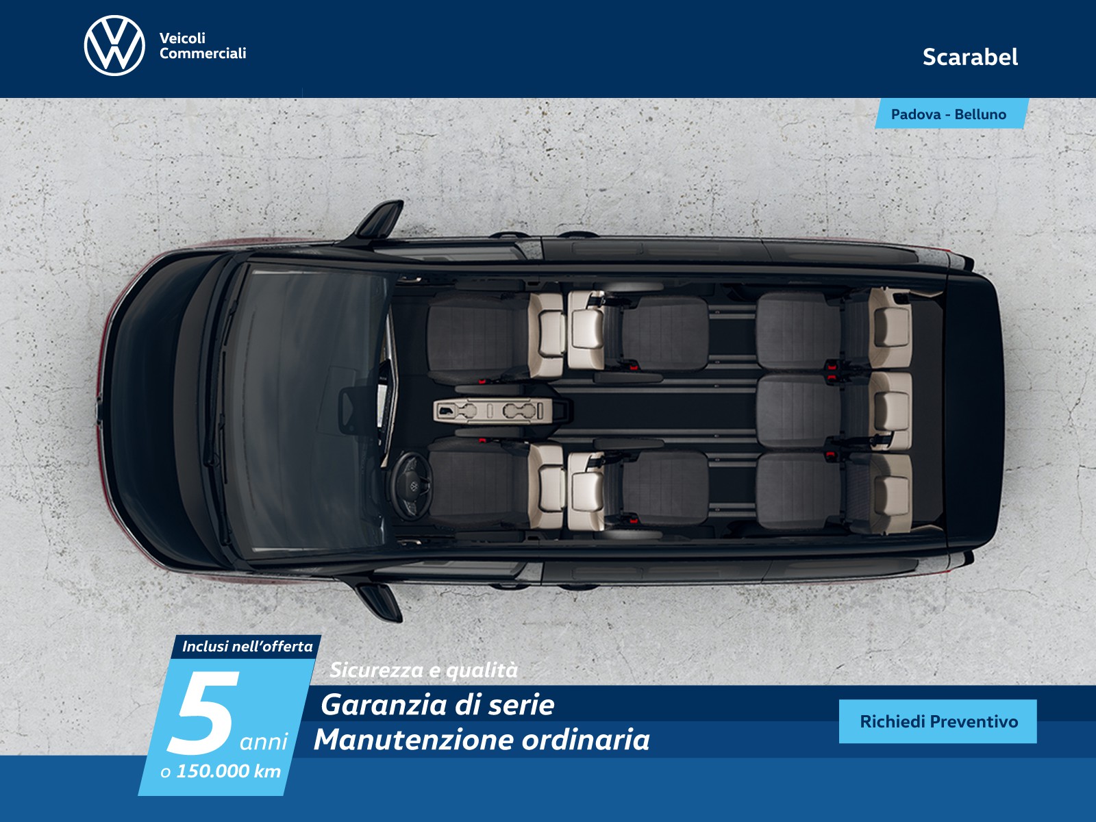 Volkswagen VIC T7 Multivan 2.0 tdi style 150cv dsg 7p.ti