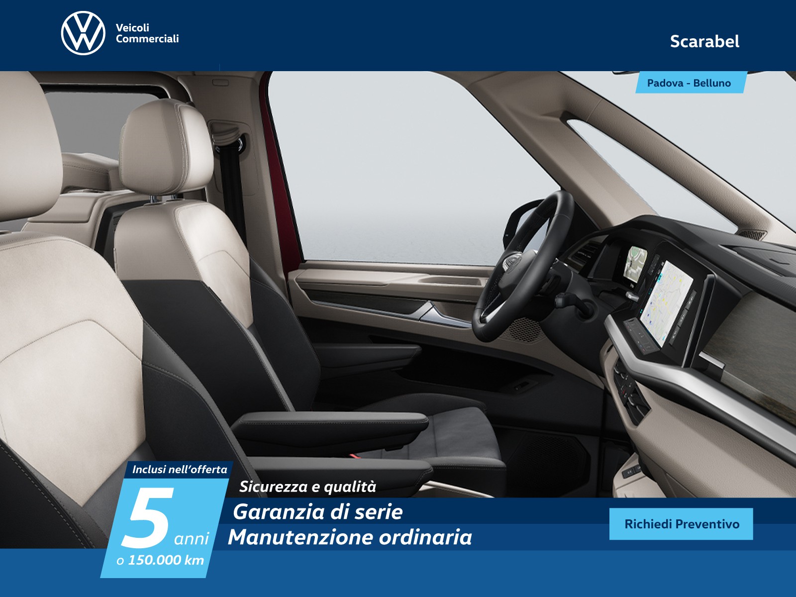 Volkswagen VIC T7 Multivan 2.0 tdi style 150cv dsg 7p.ti