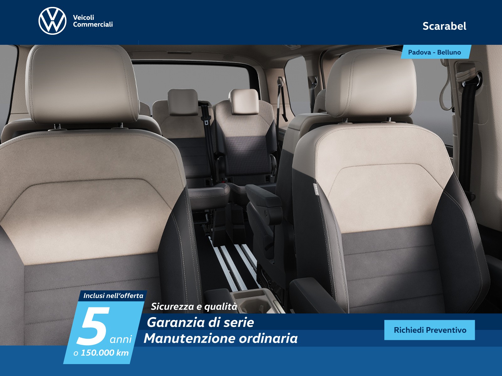 Volkswagen VIC T7 Multivan 2.0 tdi style 150cv dsg 7p.ti