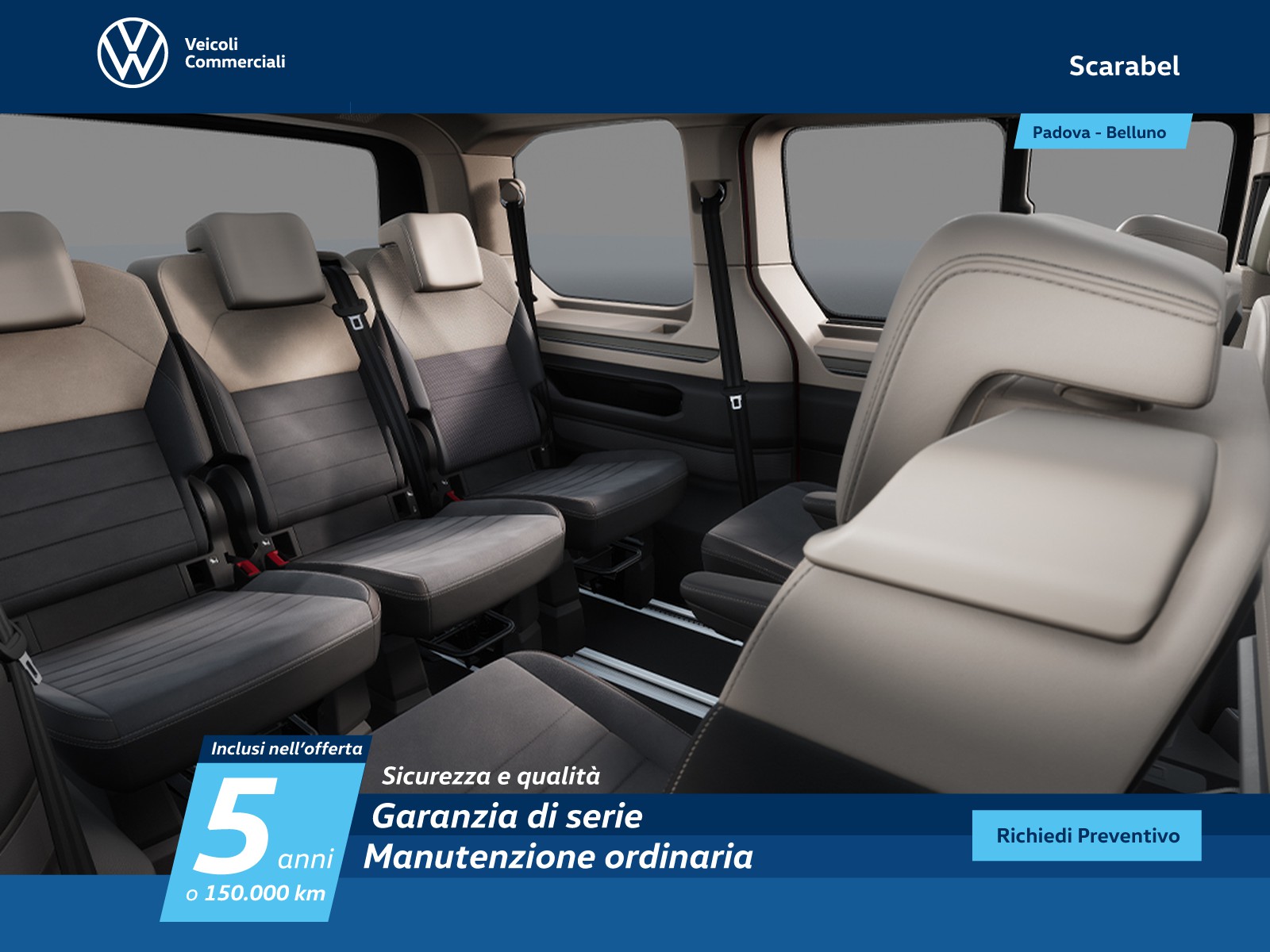 Volkswagen VIC T7 Multivan 2.0 tdi style 150cv dsg 7p.ti