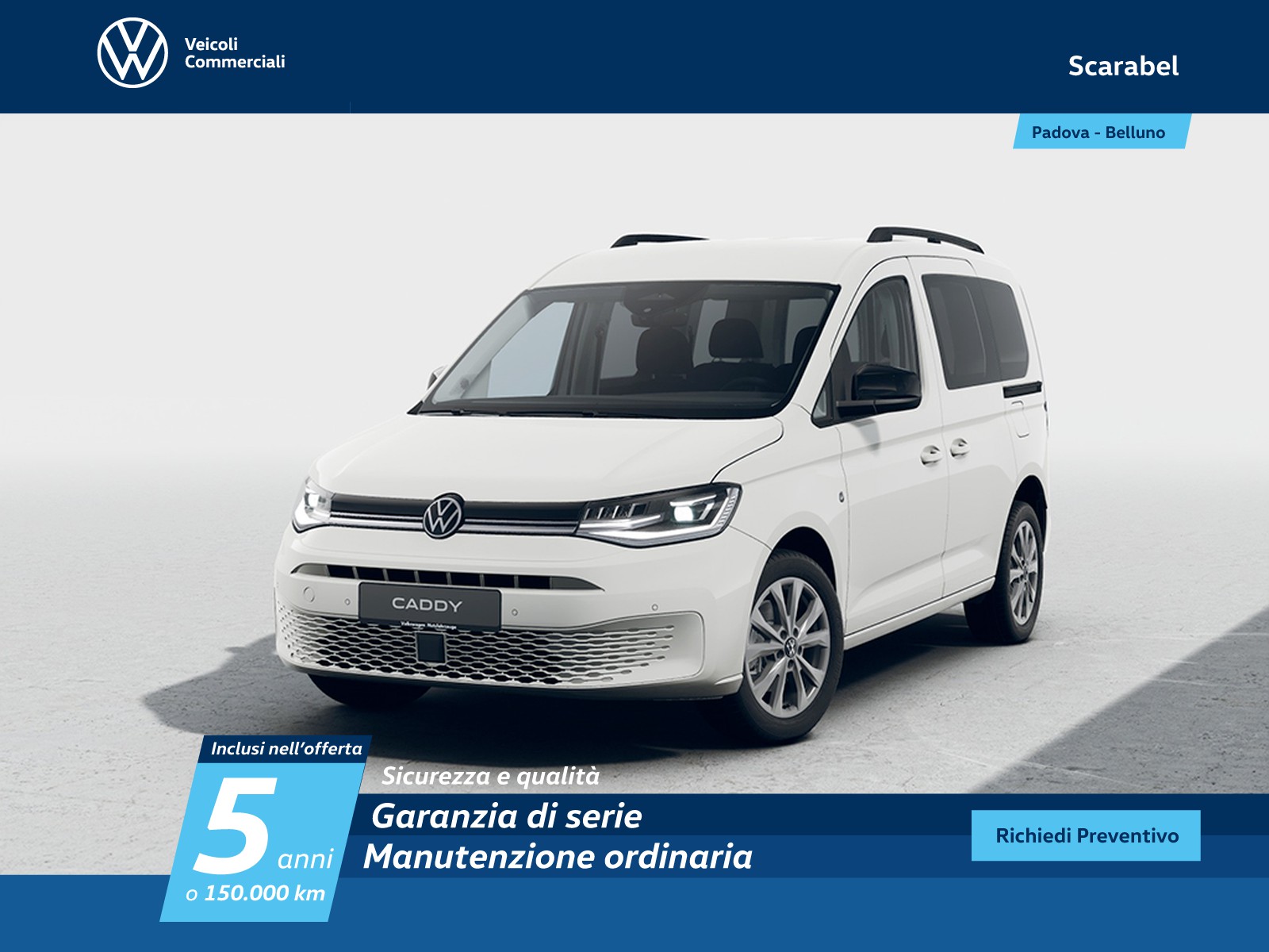 Volkswagen VIC Caddy n1 2.0 tdi 102cv life