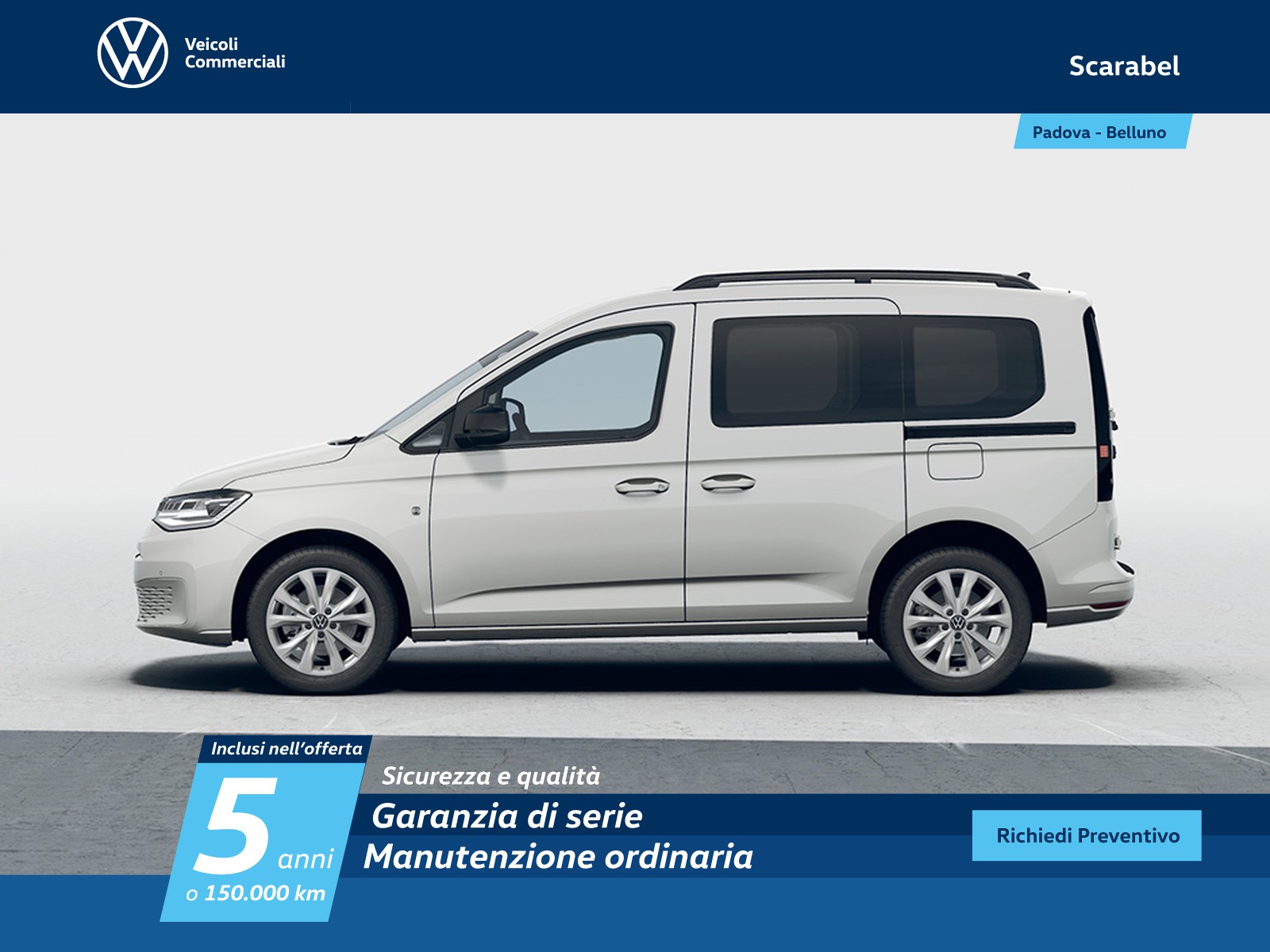 Volkswagen VIC Caddy n1 2.0 tdi 102cv life