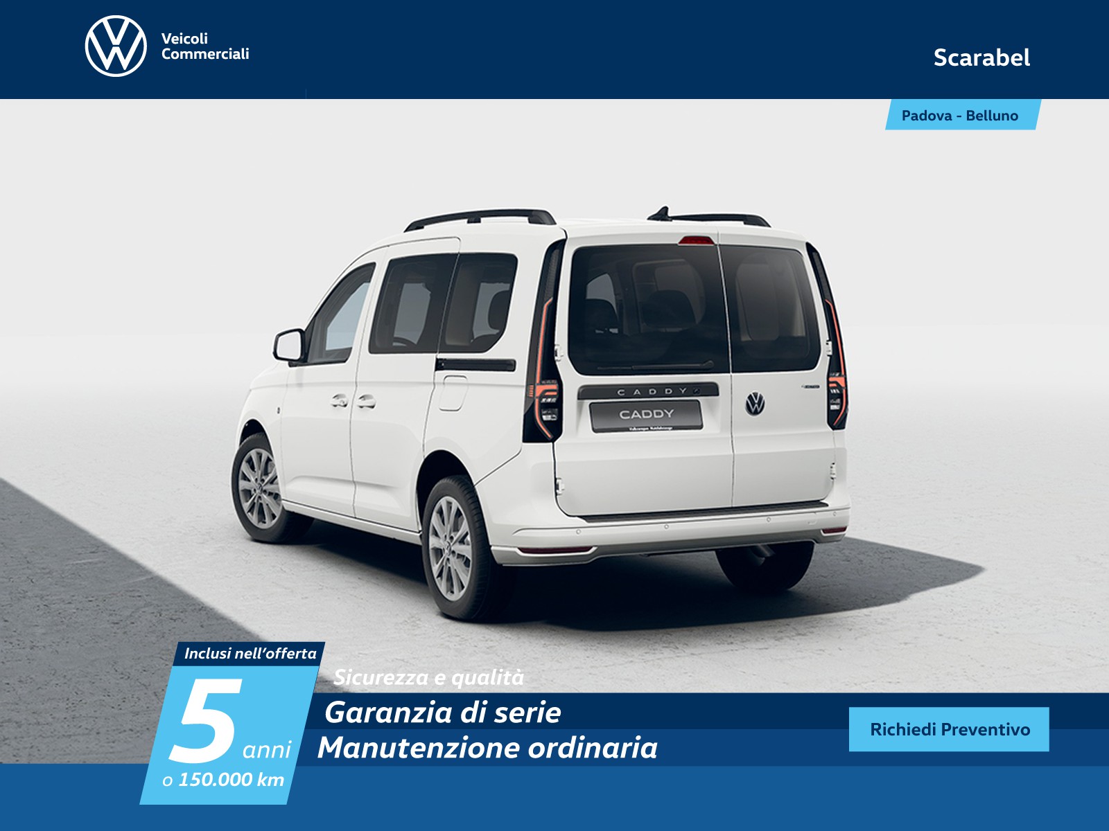 Volkswagen VIC Caddy n1 2.0 tdi 102cv life