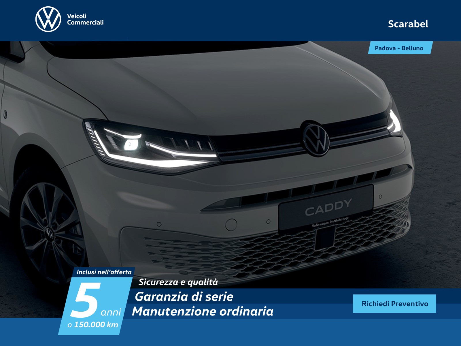 Volkswagen VIC Caddy n1 2.0 tdi 102cv life