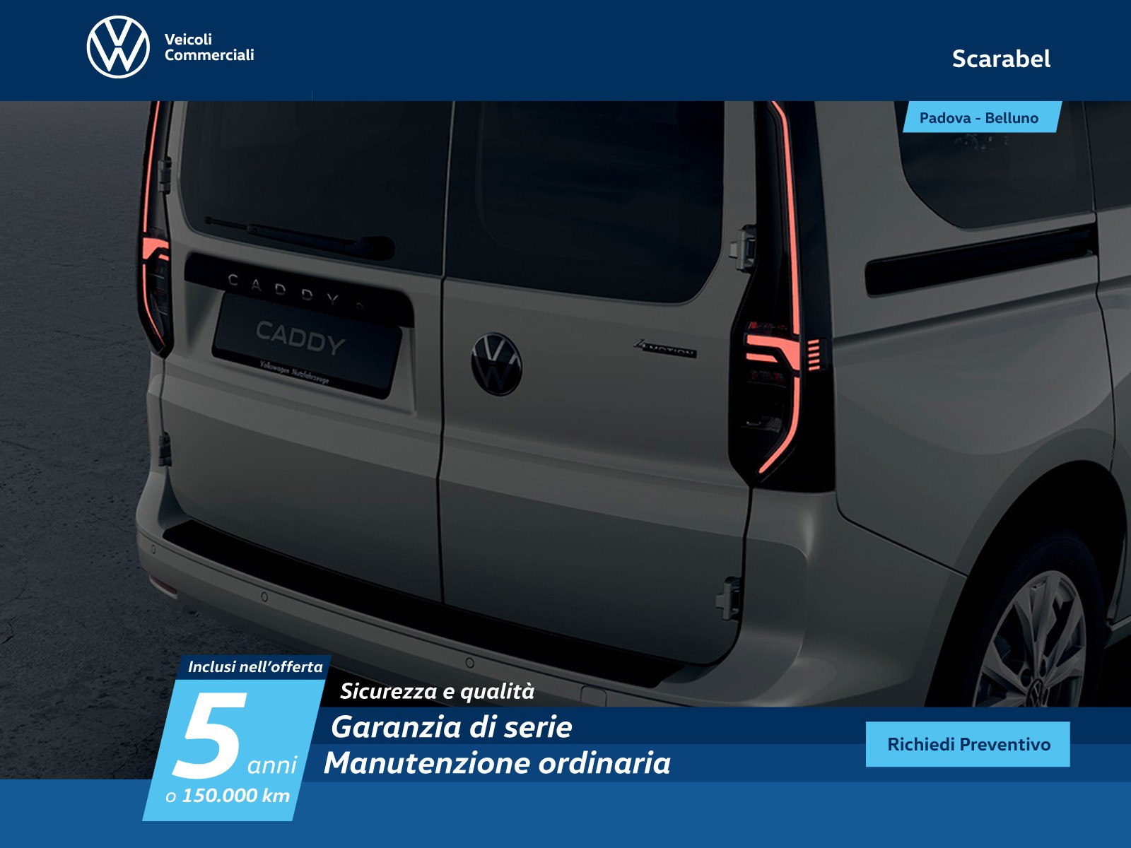 Volkswagen VIC Caddy n1 2.0 tdi 102cv life