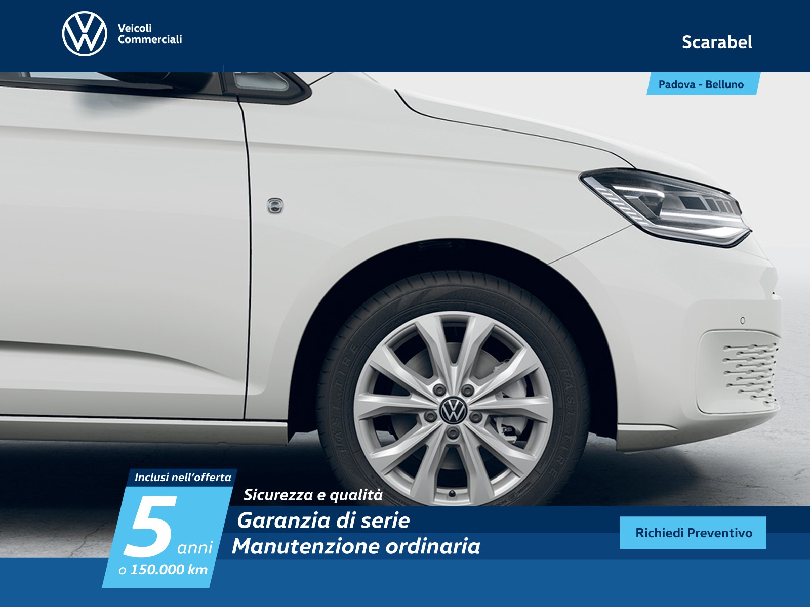 Volkswagen VIC Caddy n1 2.0 tdi 102cv life