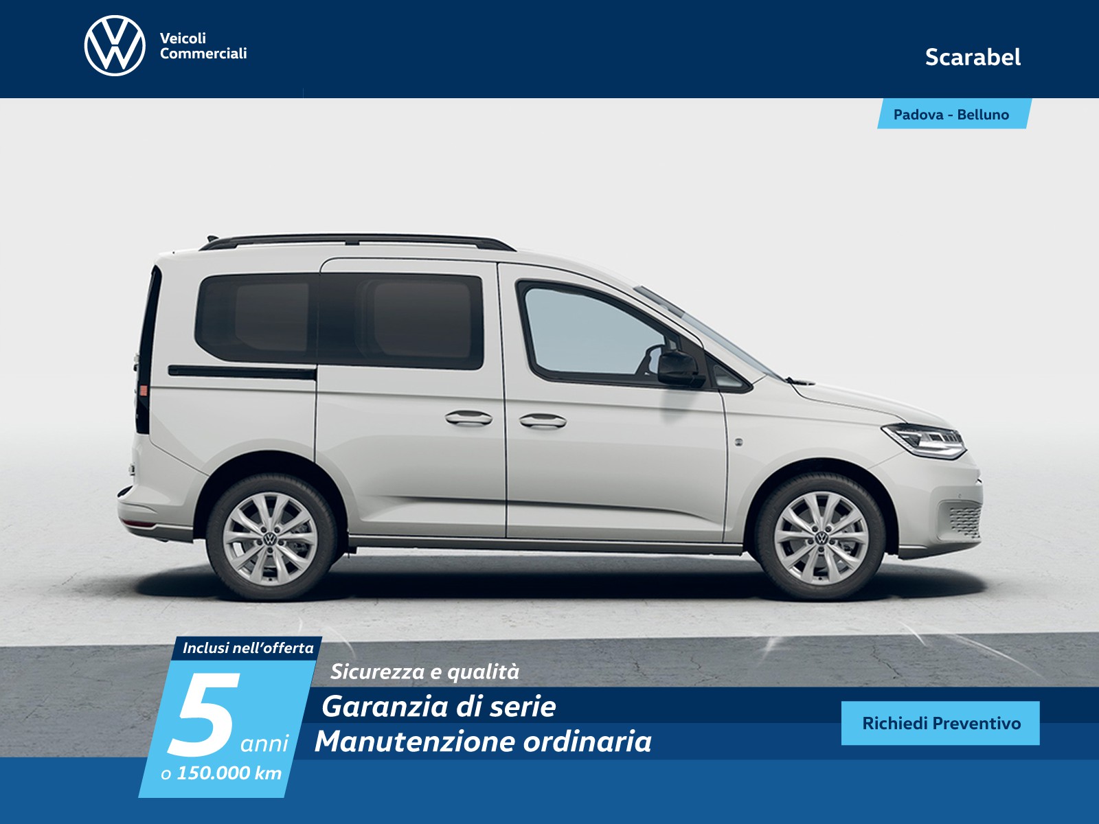 Volkswagen VIC Caddy n1 2.0 tdi 102cv life