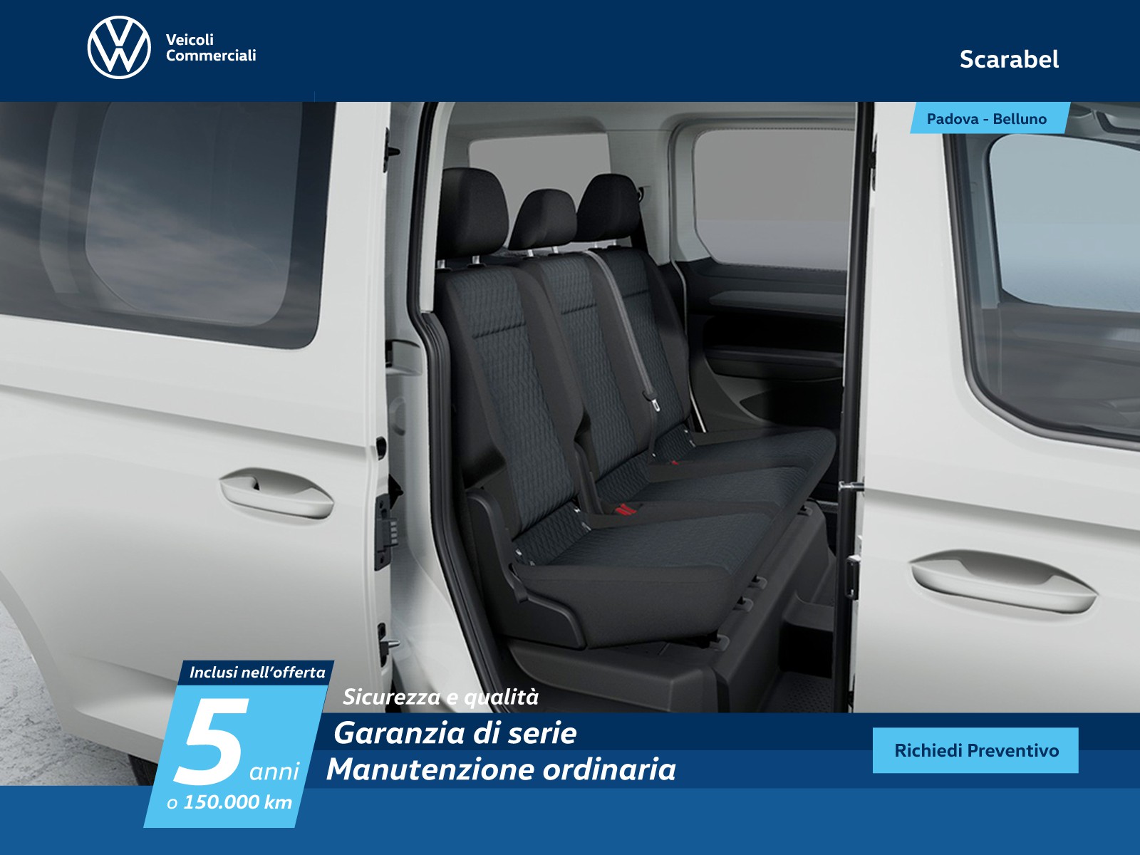 Volkswagen VIC Caddy n1 2.0 tdi 102cv life