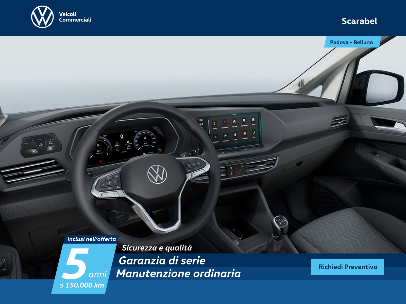 Volkswagen VIC Caddy n1 2.0 tdi 102cv life