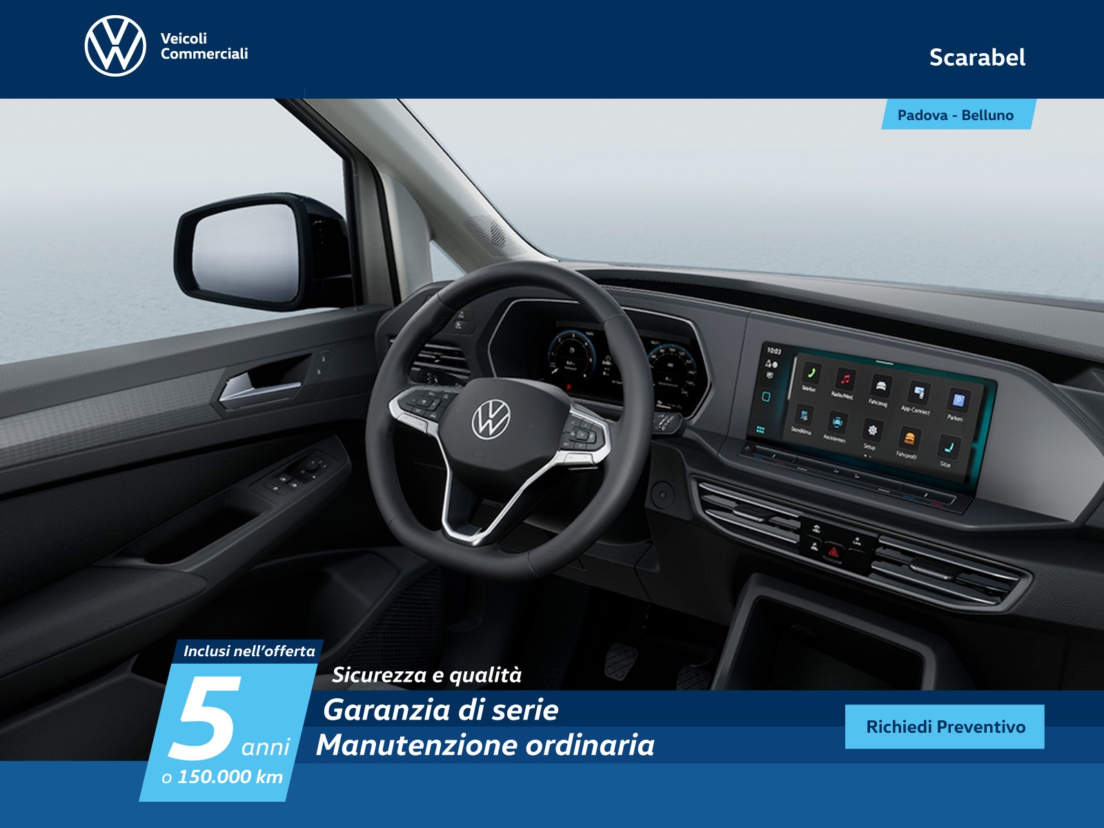 Volkswagen VIC Caddy n1 2.0 tdi 102cv life