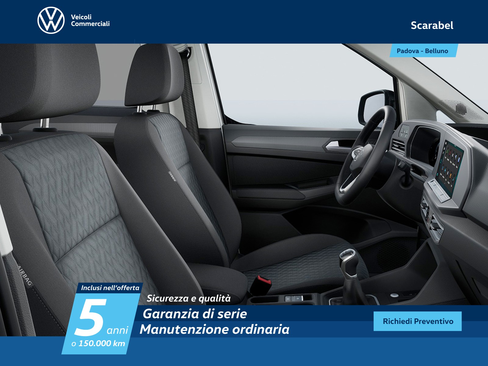 Volkswagen VIC Caddy n1 2.0 tdi 102cv life