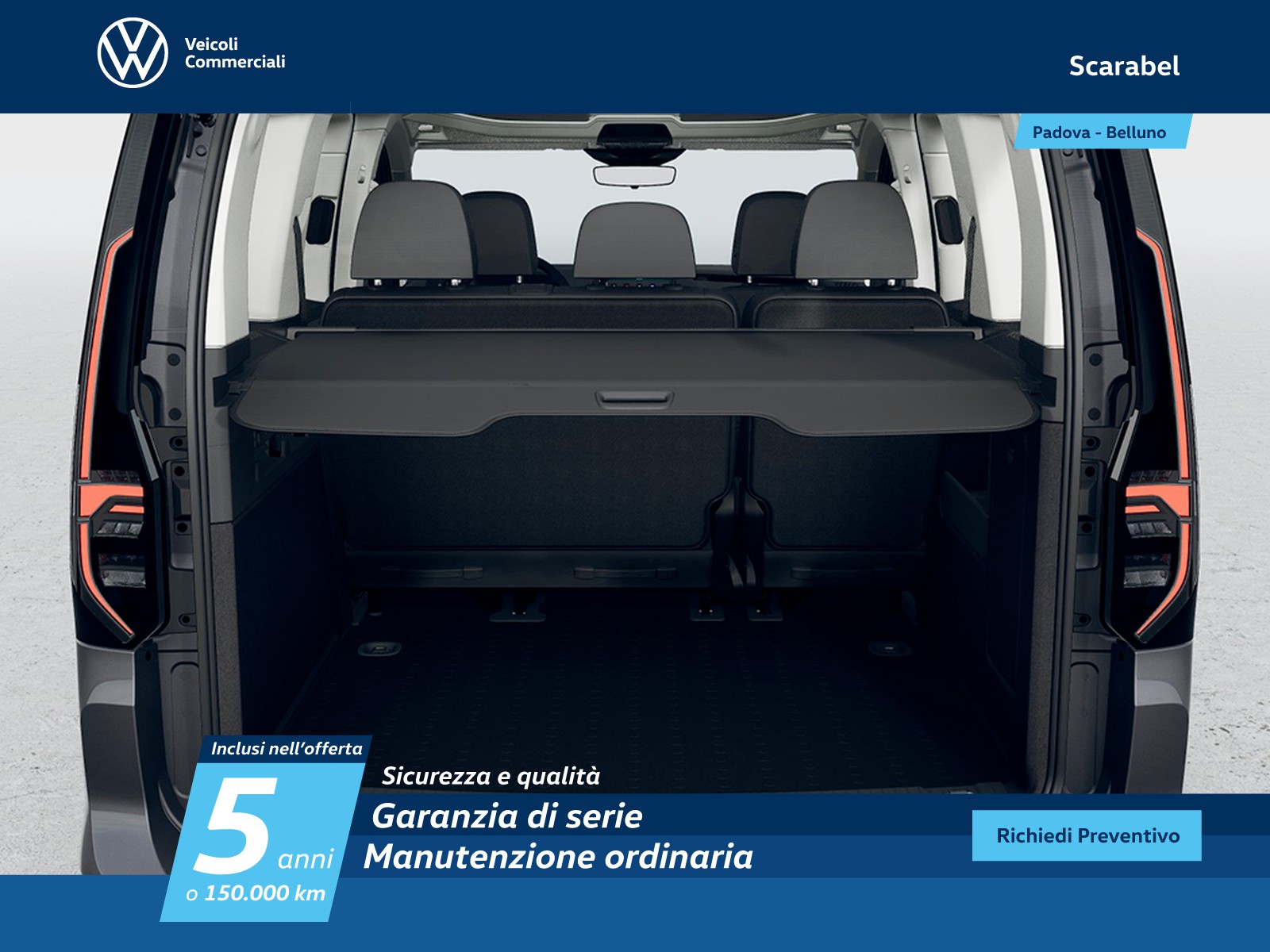 Volkswagen VIC Caddy 2.0 tdi 122cv 4motion life