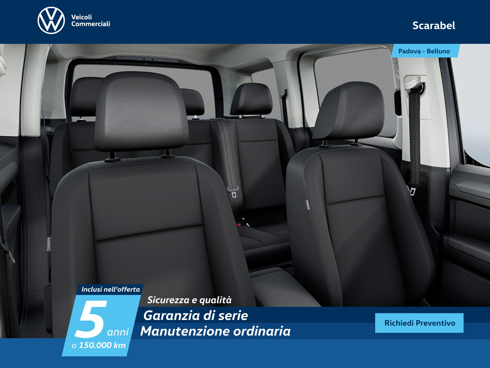 Volkswagen VIC Caddy 2.0 tdi 122cv 4motion life