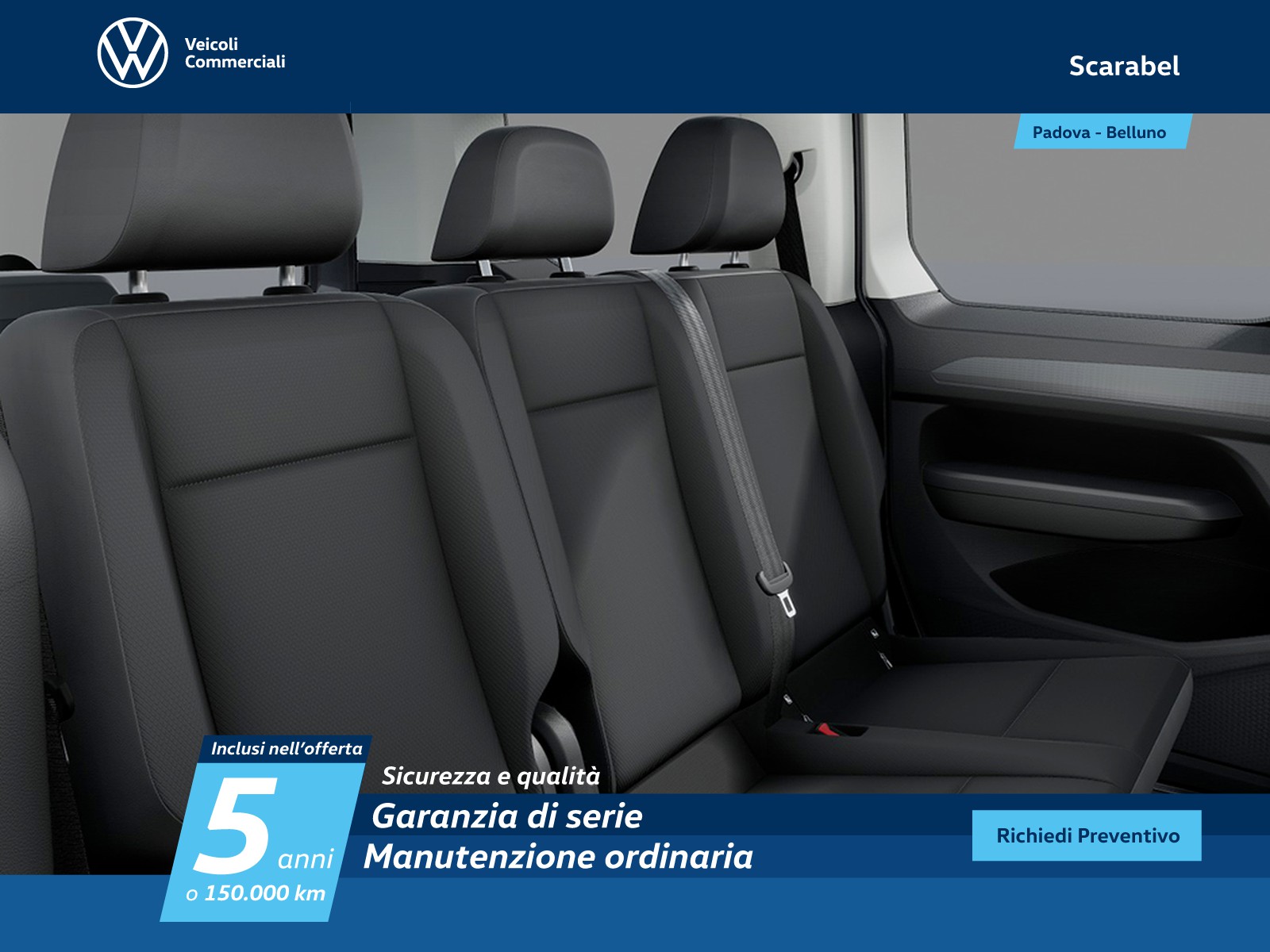 Volkswagen VIC Caddy 2.0 tdi 122cv 4motion life