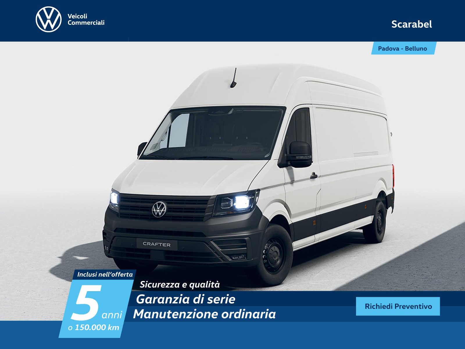 Volkswagen VIC Crafter 35 2.0 tdi 140cv l4h4