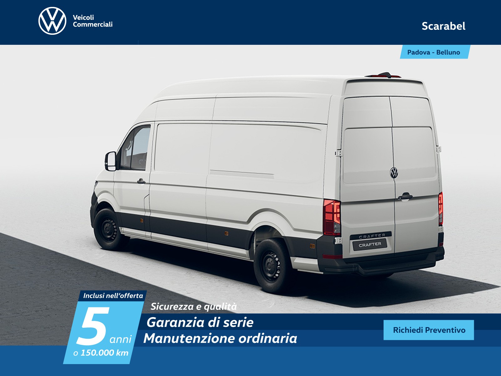 Volkswagen VIC Crafter 35 2.0 tdi 140cv l4h4