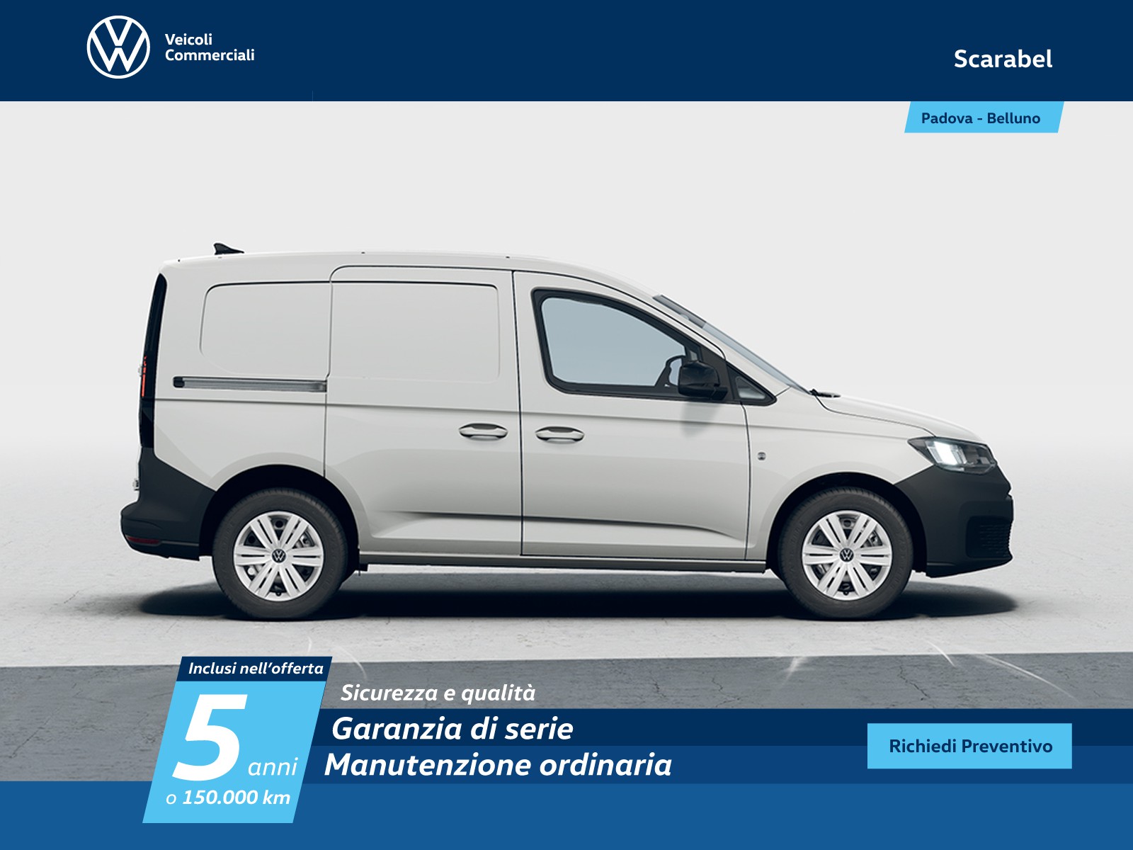 Volkswagen VIC Caddy cargo 2.0 tdi 122cv business dsg7 my24