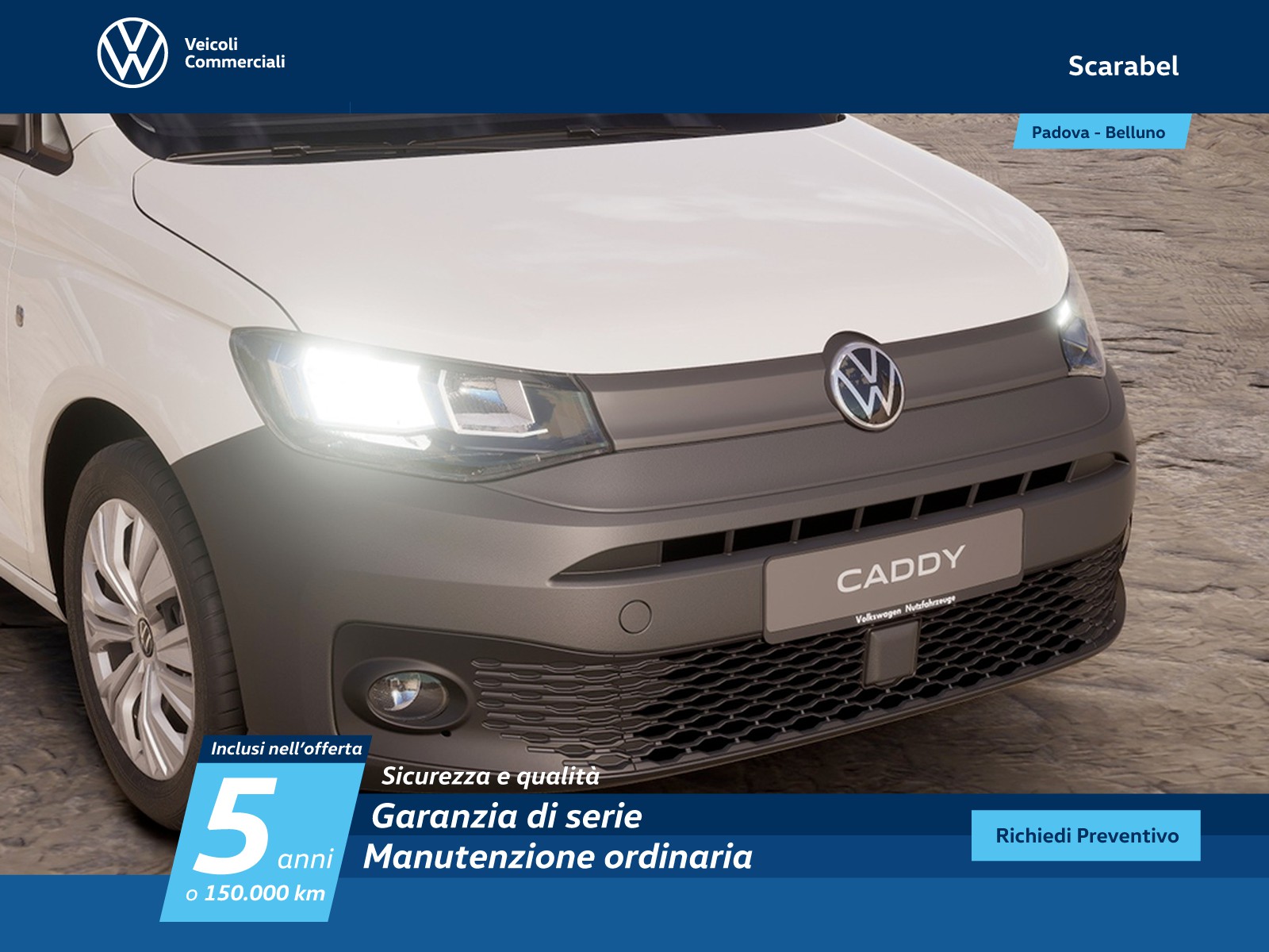 Volkswagen VIC Caddy cargo 2.0 tdi 102cv flexible