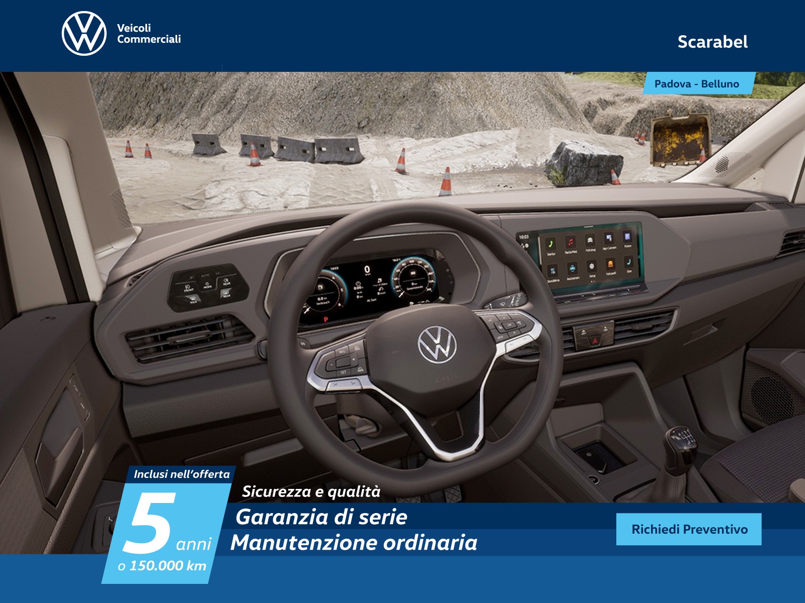 Volkswagen VIC Caddy cargo 2.0 tdi 102cv flexible