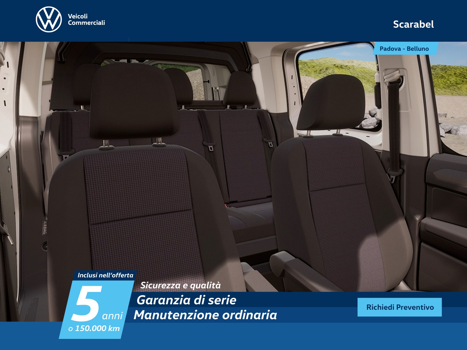 Volkswagen VIC Caddy cargo 2.0 tdi 102cv flexible