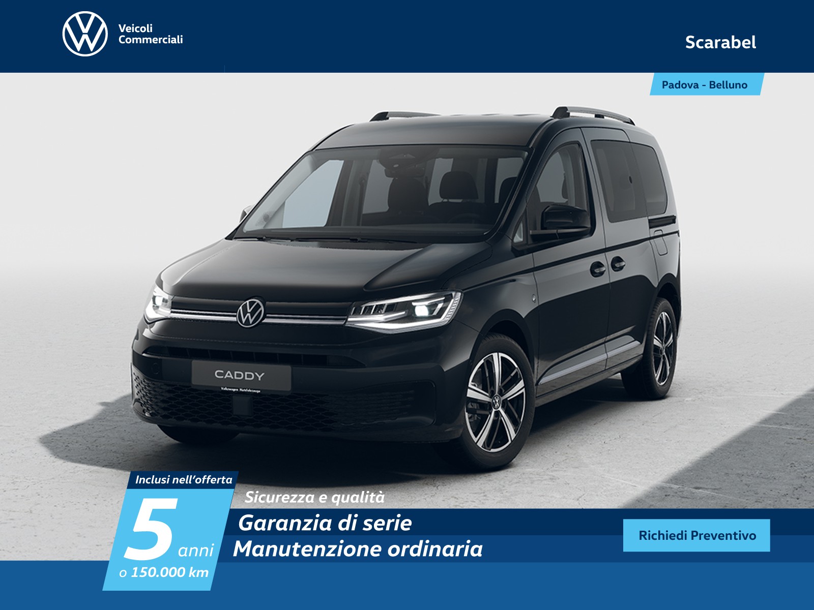 Volkswagen VIC Caddy 2.0 tdi 122cv style dsg7 my24