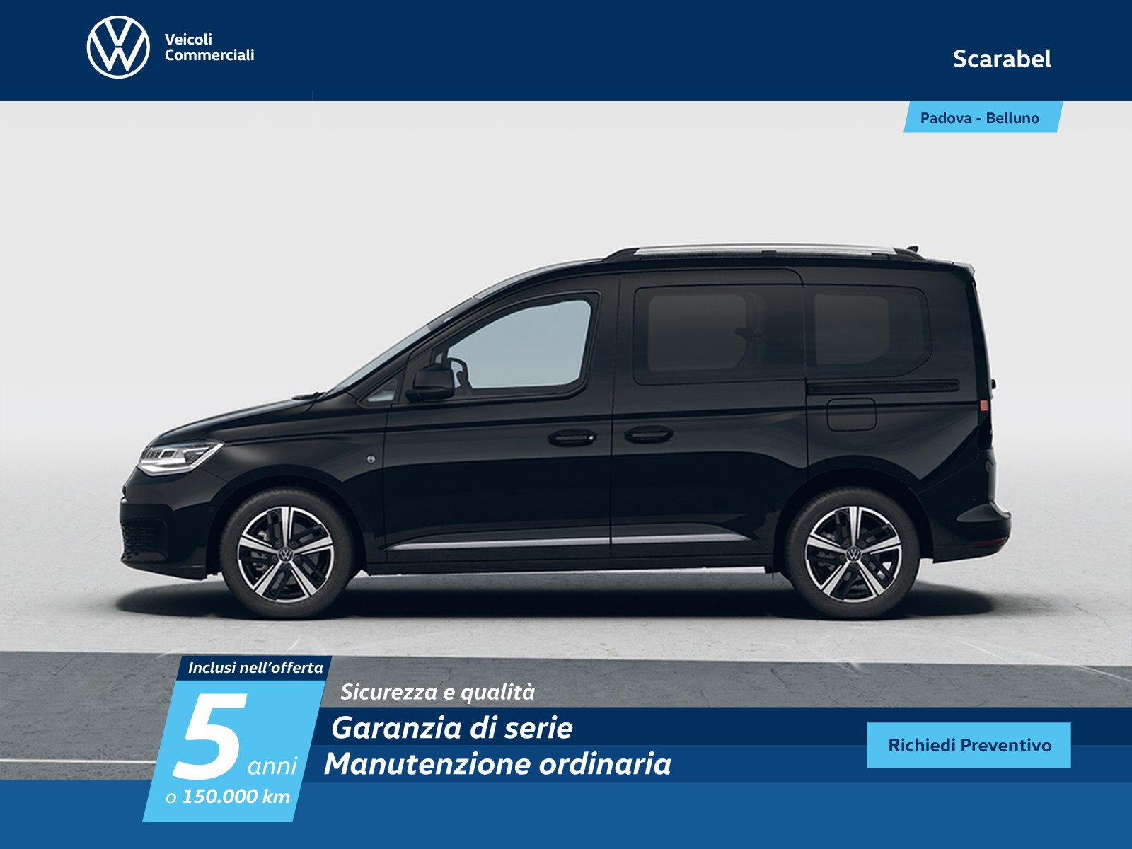 Volkswagen VIC Caddy 2.0 tdi 122cv style dsg7 my24