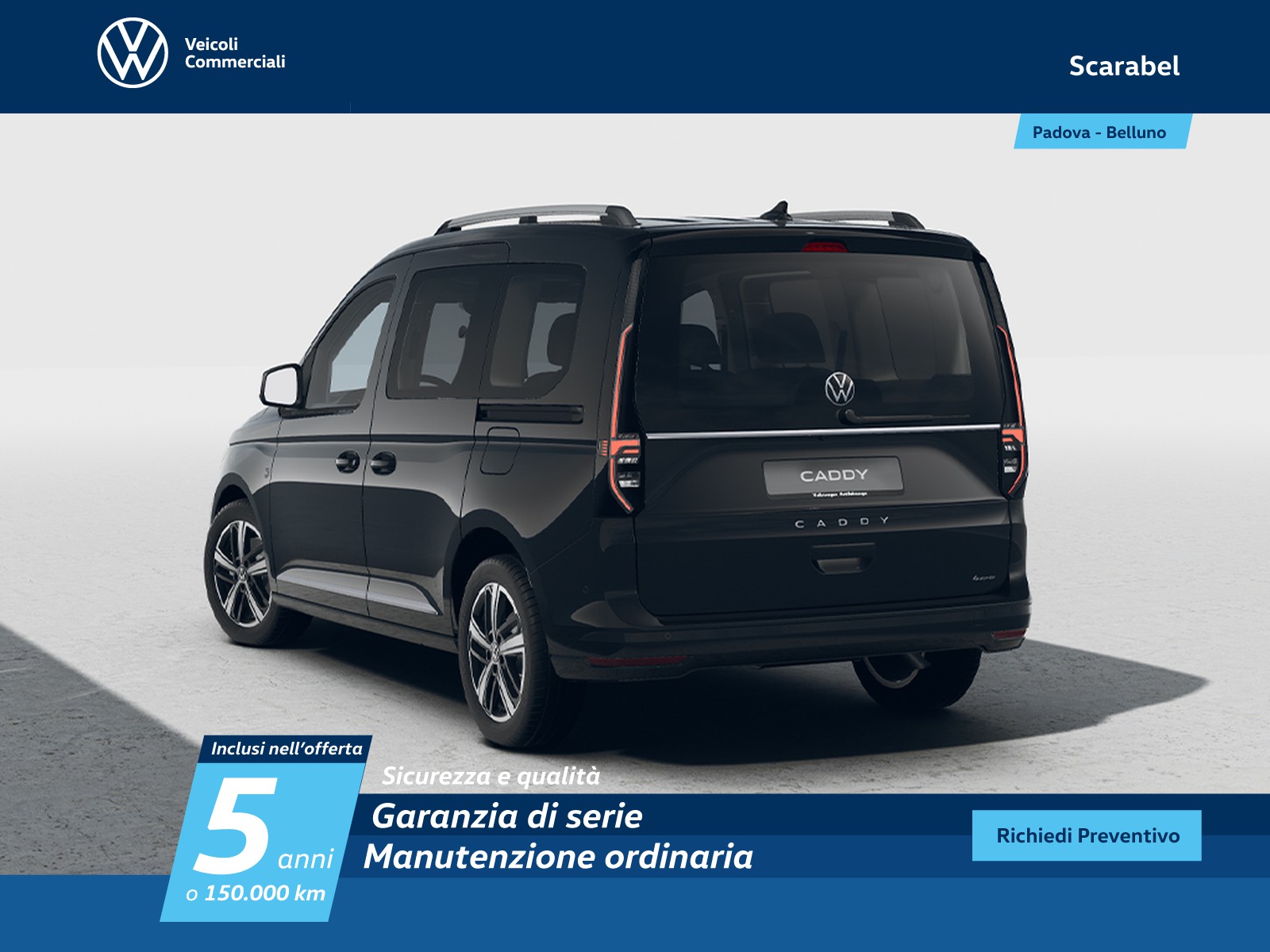Volkswagen VIC Caddy 2.0 tdi 122cv style dsg7 my24