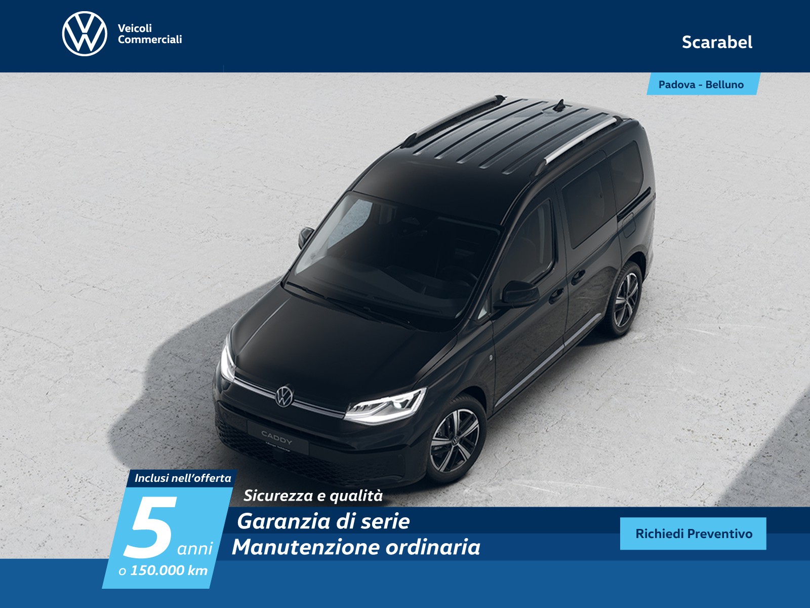 Volkswagen VIC Caddy 2.0 tdi 122cv style dsg7 my24