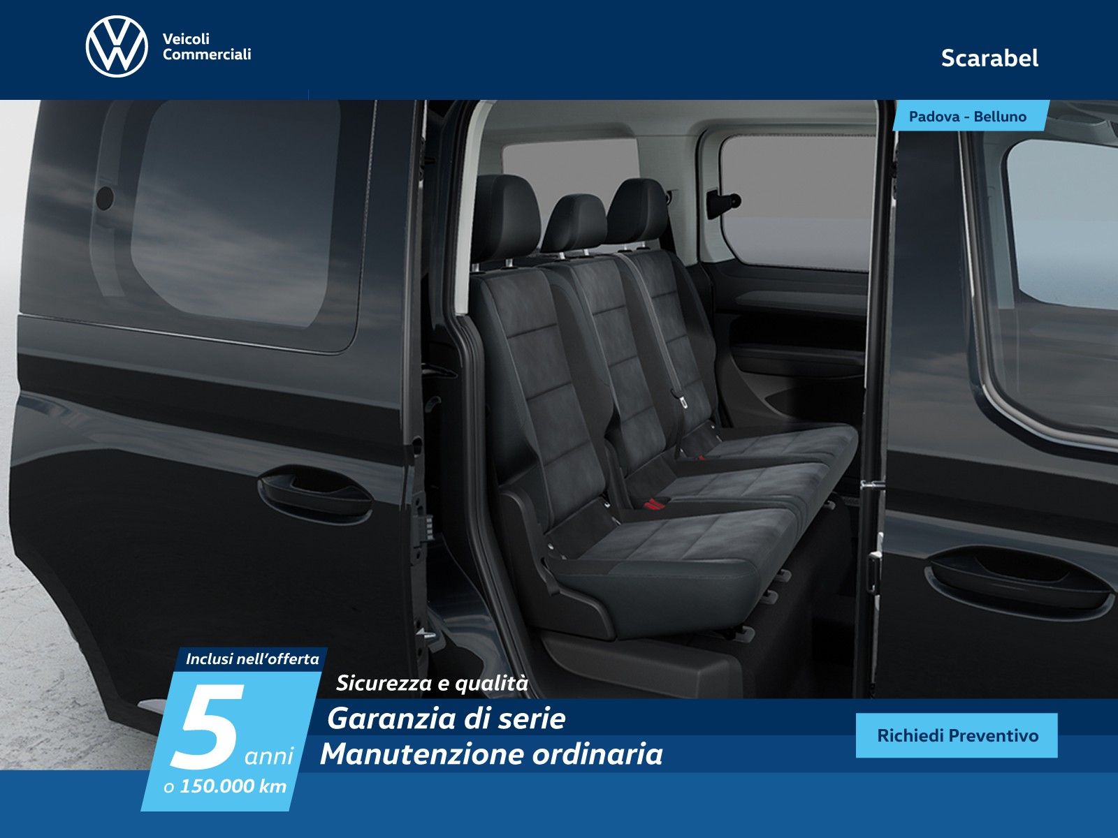 Volkswagen VIC Caddy 2.0 tdi 122cv style dsg7 my24