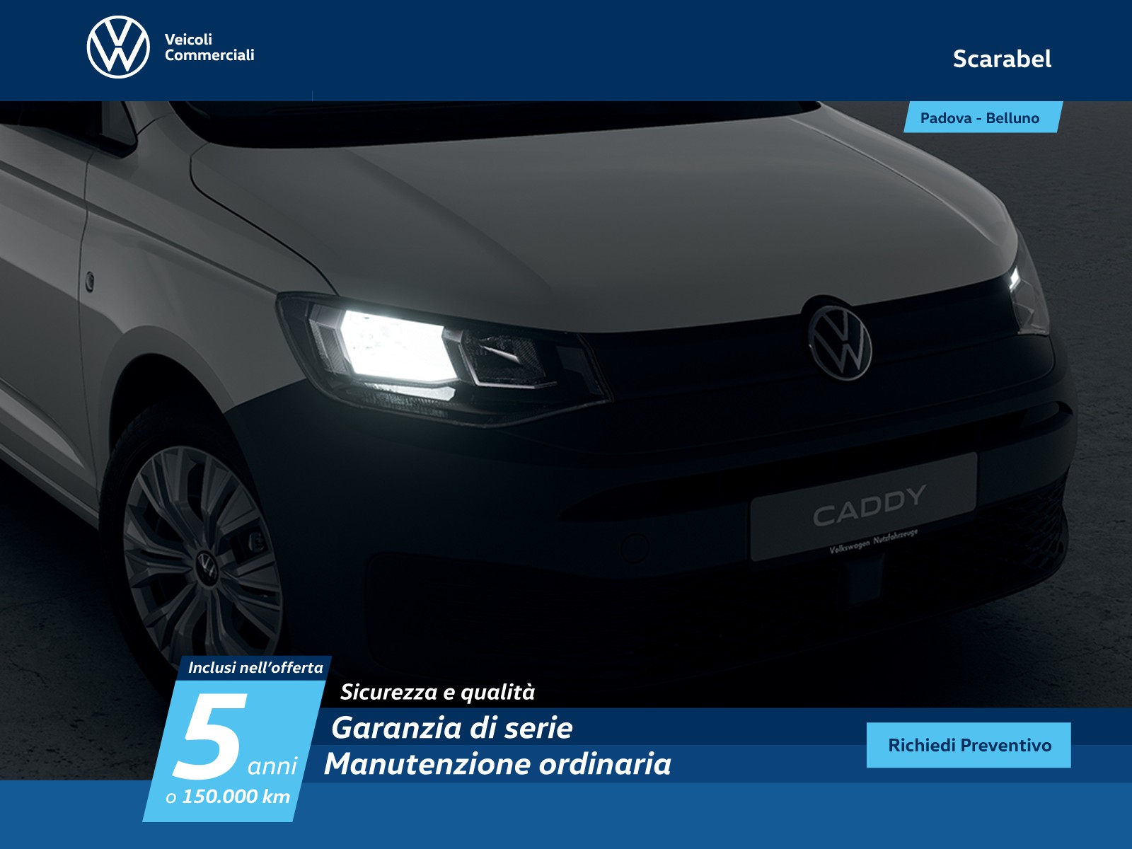 Volkswagen VIC Caddy n1 2.0 tdi 102cv start