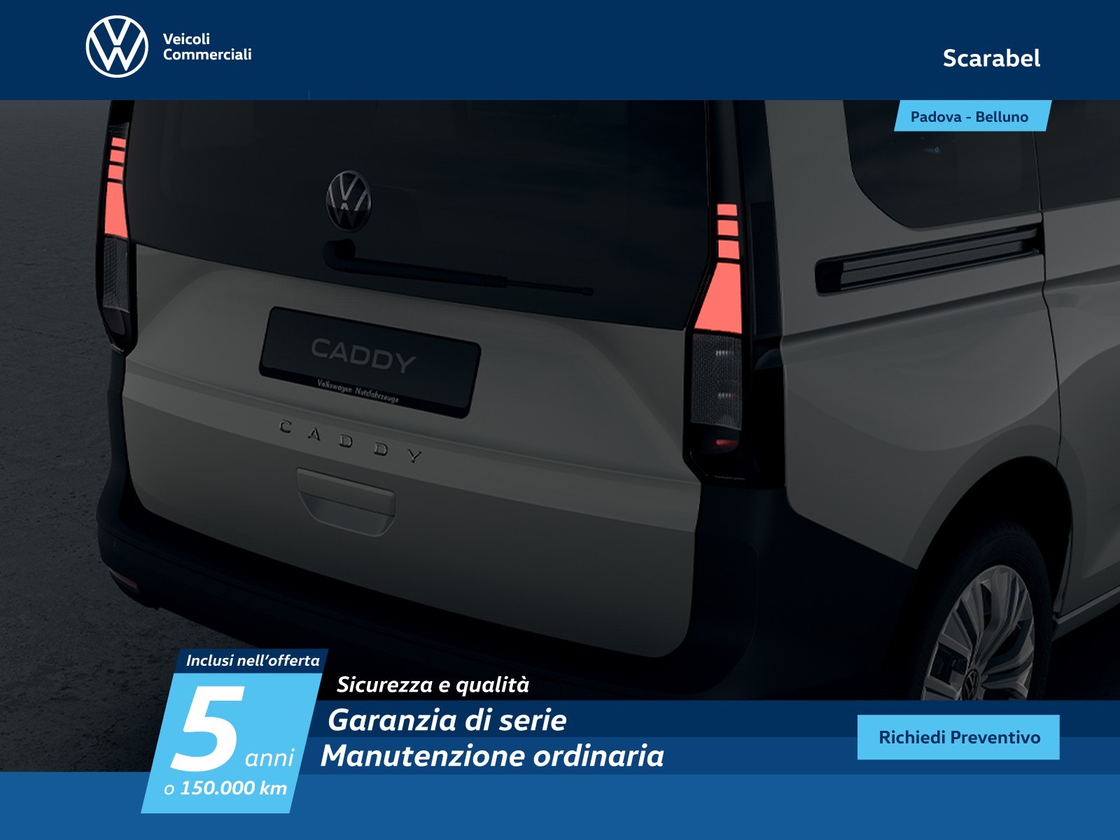 Volkswagen VIC Caddy n1 2.0 tdi 102cv start