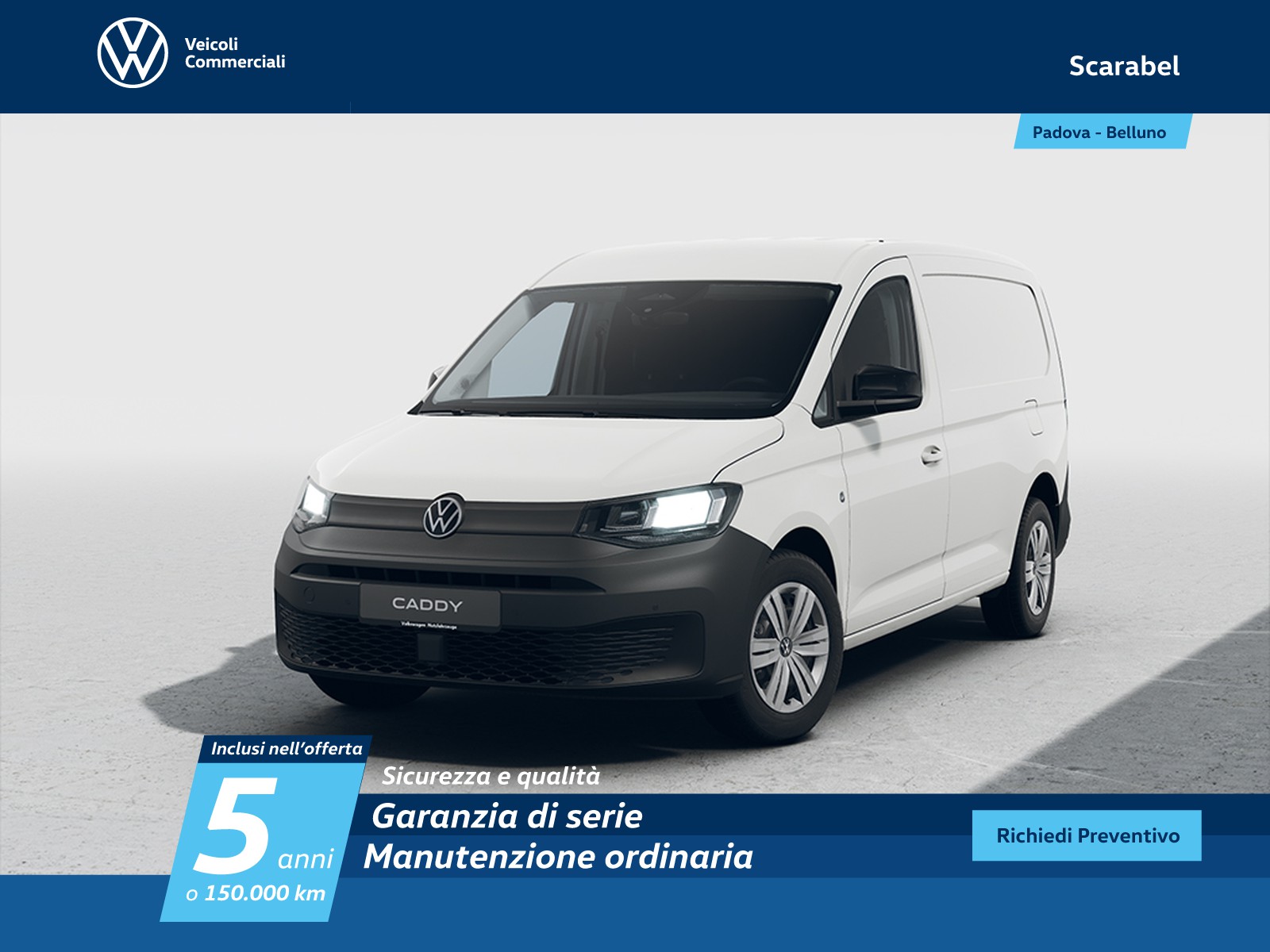 Volkswagen VIC Caddy cargo maxi 2.0 tdi 102cv business my24