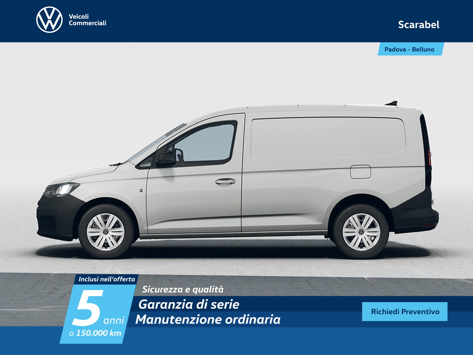 Volkswagen VIC Caddy cargo maxi 2.0 tdi 102cv business my24