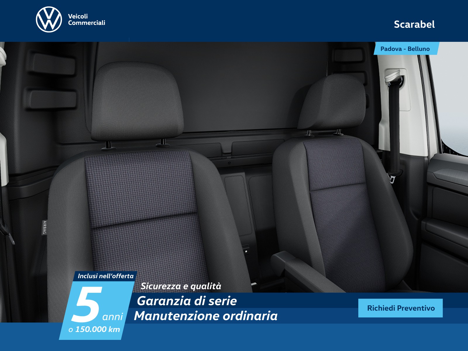 Volkswagen VIC Caddy cargo maxi 2.0 tdi 102cv business my24