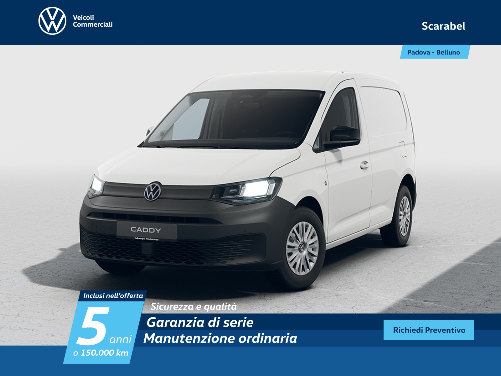 Volkswagen VIC Caddy cargo 2.0 tdi 102cv business my24