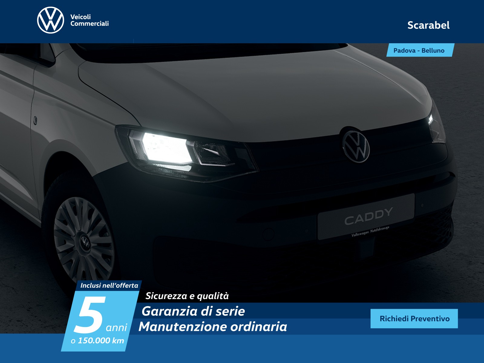 Volkswagen VIC Caddy cargo 2.0 tdi 102cv business my24