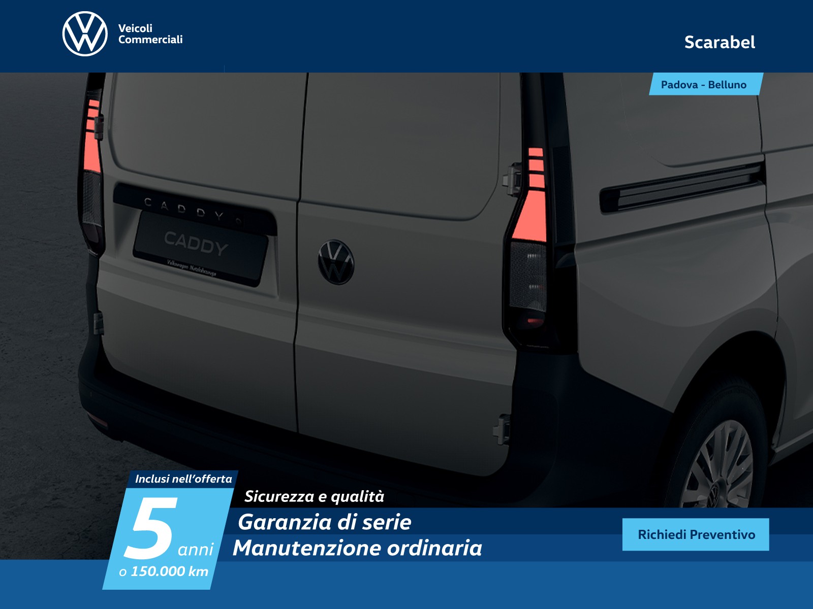 Volkswagen VIC Caddy cargo 2.0 tdi 102cv business my24