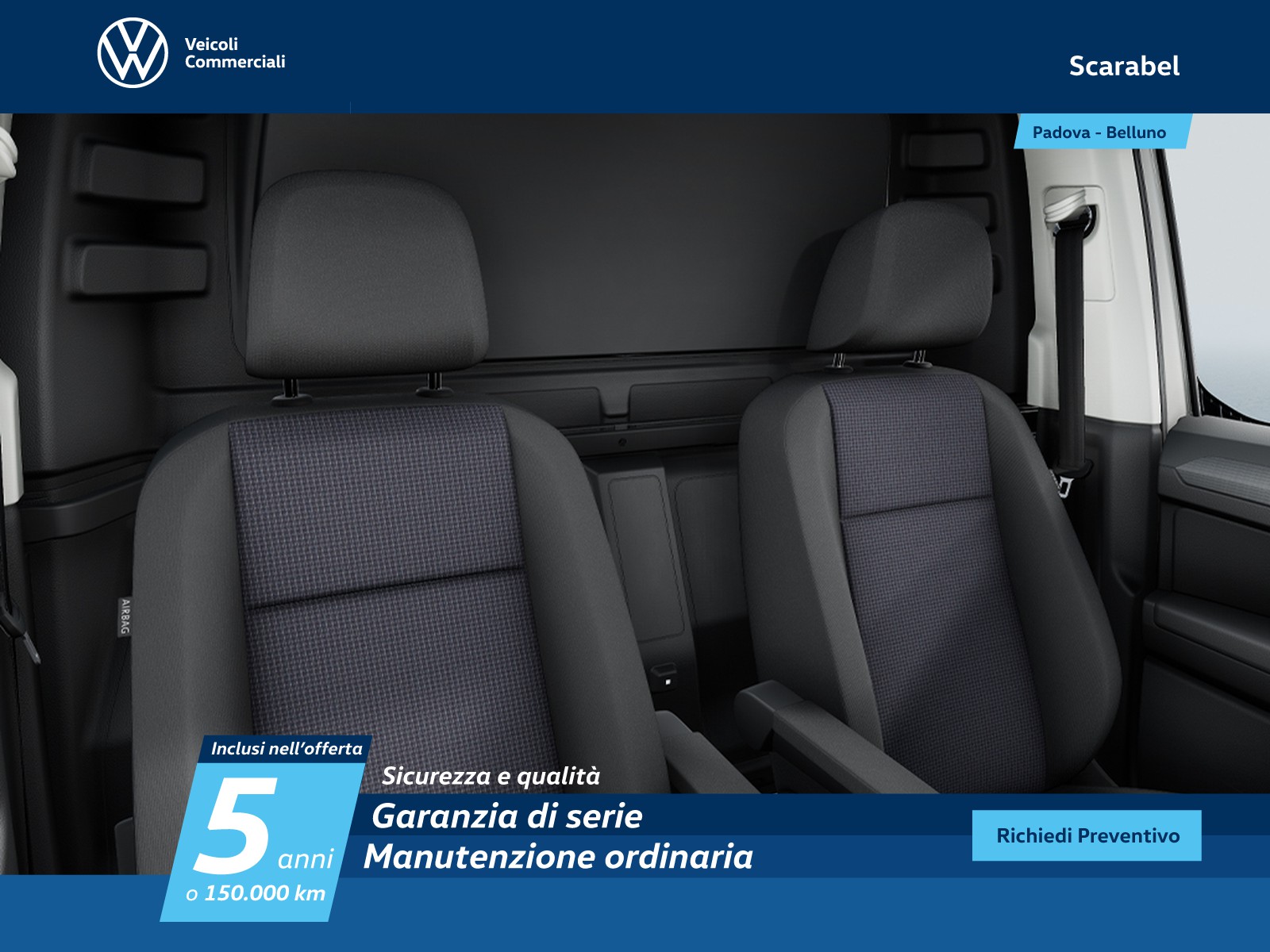 Volkswagen VIC Caddy cargo 2.0 tdi 102cv business my24
