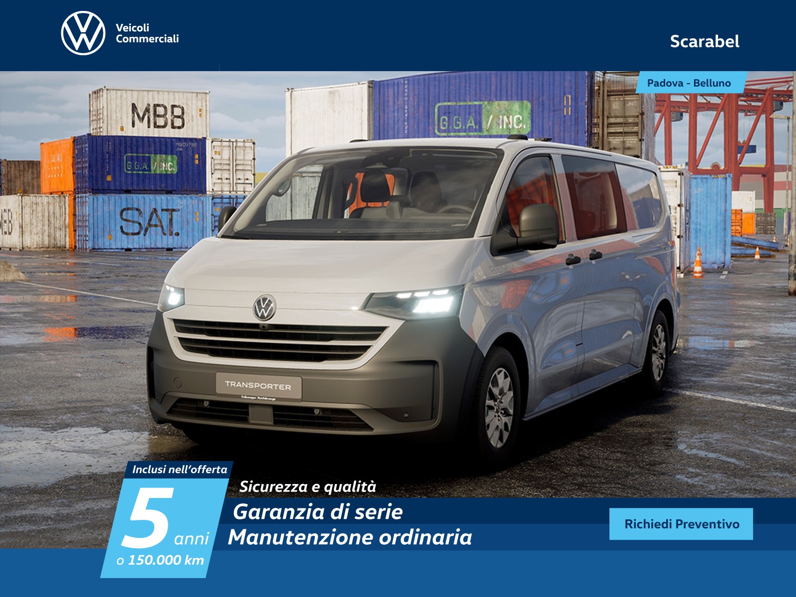 Volkswagen VIC T7 Transporter t7 32 kombi m1 2.0 tdi 170cv l2 auto